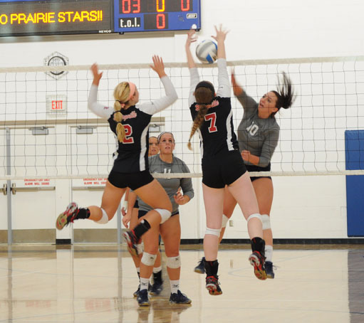 Volleyball wins conference opener
