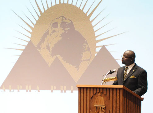 Alpha Phi Alpha chartering ceremony