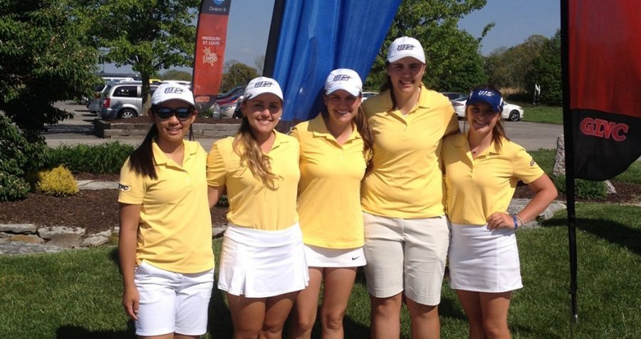 Womens+Golf+team+participates+in+GLVC+tournament
