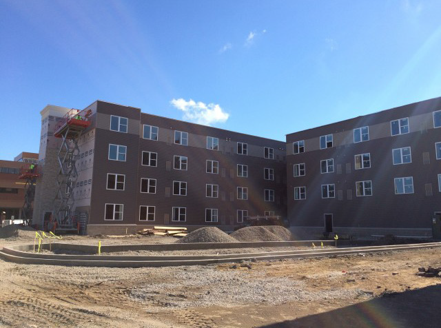 Downtown graduate student housing complex nears completion