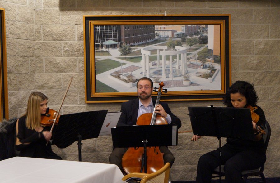 Music ensemble plays at 
Winter Dreams event