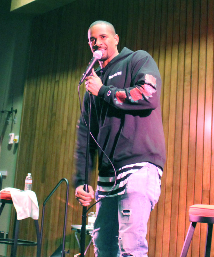 Damon Wayans Jr performing on Jan.17