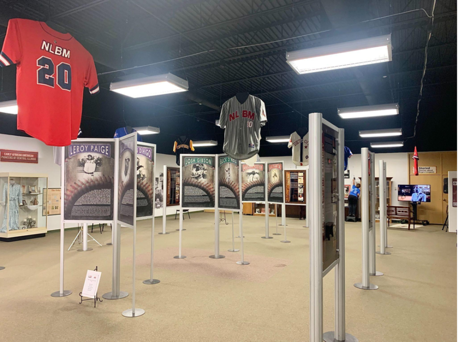 Inside the Negro League Beisbol Exhibit | Photo Credit: Brooks Crawford