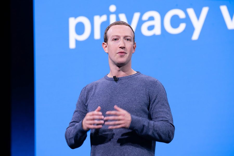 Mark Zuckerberg F8 2019 Keynote | Photograph Courtesy of Anthony Quintano via Wiki commons