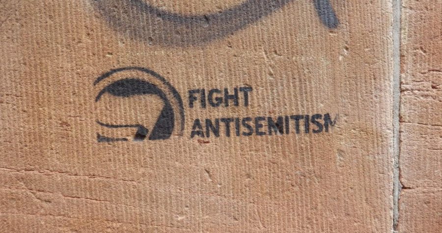 Street art that says Fight Antisemitism | Photo Credit: fight antisemitism by aestheticsofcrisis is licensed under CC BY-NC-SA 2.0