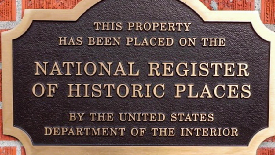 Sign signifying a historical place. | Photo Credit: National Park Service