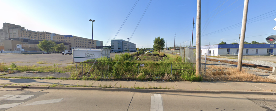 The Race Riot site in 2019. The tent and signs are now gone. 
 | Source: Screenshot from Google Maps
