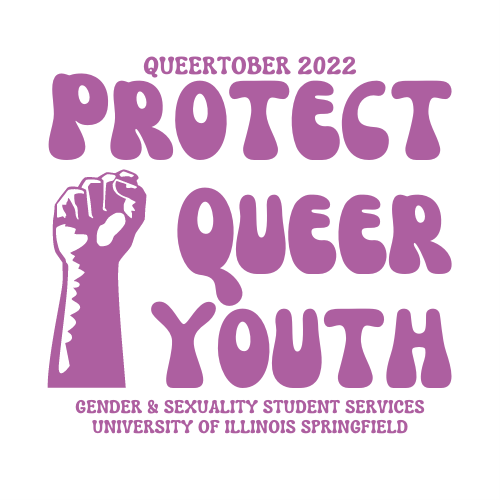 Queertober flyer | Photo Credit: Dre Duvendack, Program Coordinator at Gender & Sexuality Student Services