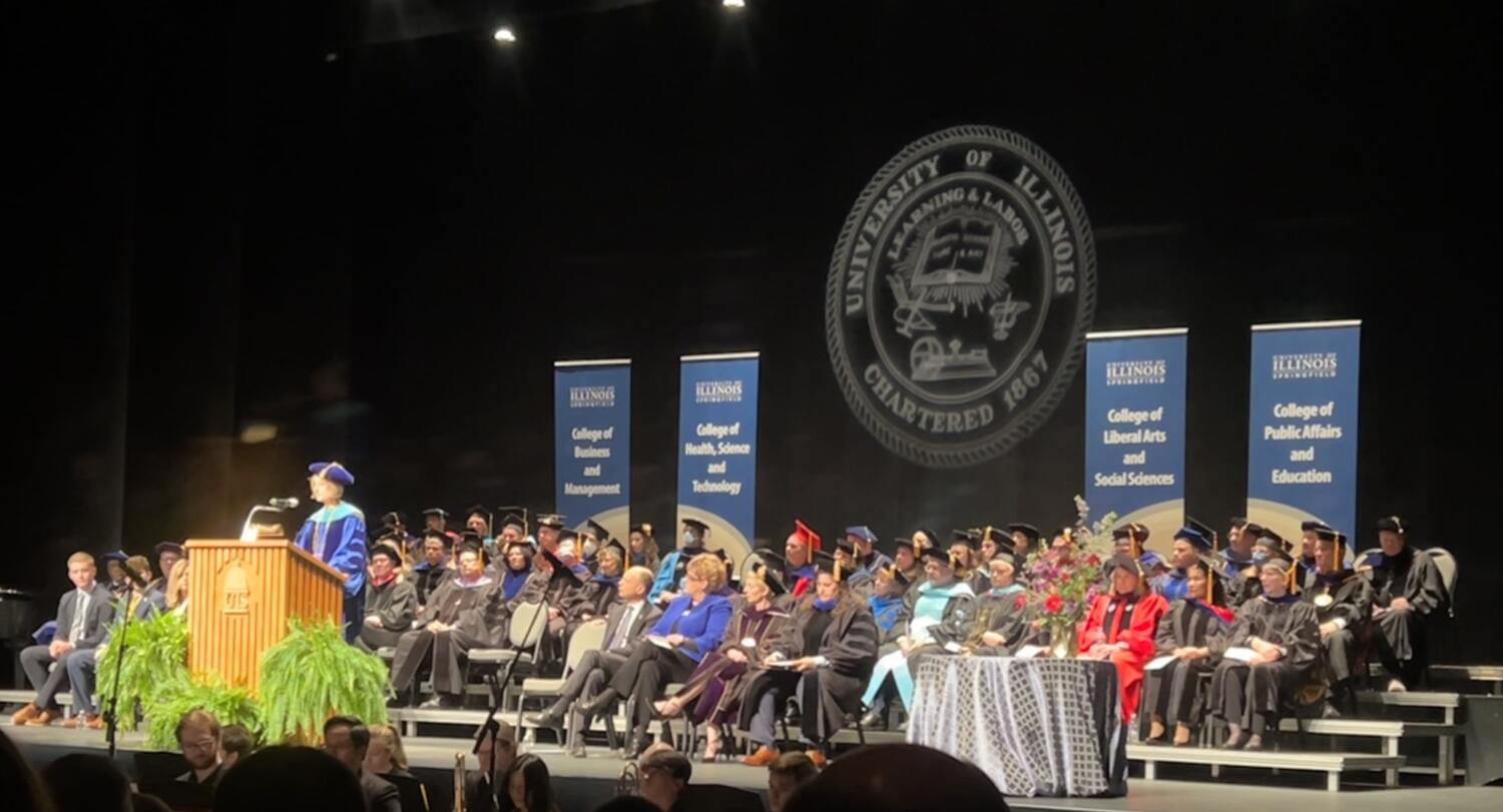 Chancellor Janet L. Gooch, Investiture Address | Photo credit: Amanda Brown 