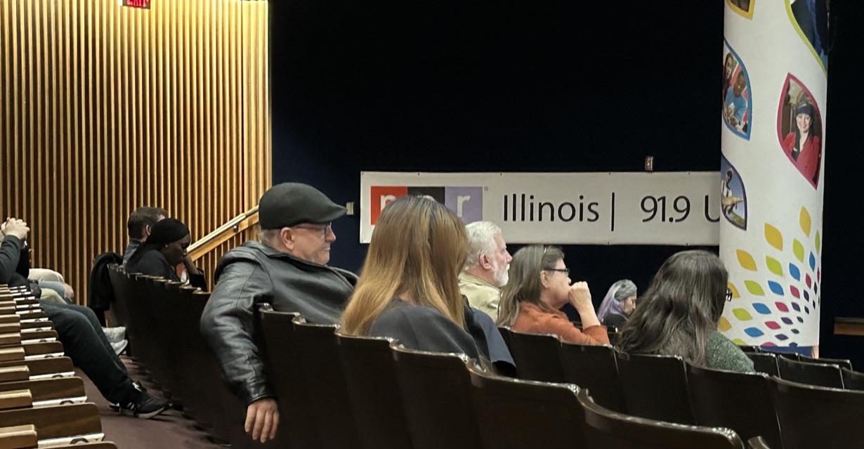 After-film discussion at Brookens Auditorium | Photo credit: Grace Nance