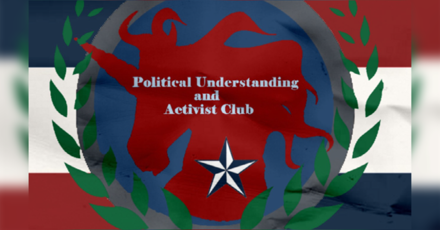 The flag of the Political Understanding and Activist Club | Photo credit: University of Illinois at Springfield (uis.edu)