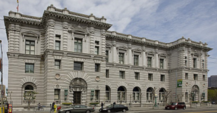 Photo of the building of the U.S. 9th circuit court of Appeals, in San Francisco, CA | Photo credit: Carol M. Highsmith Photography