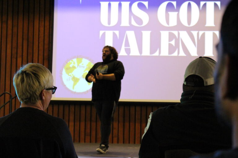 UIS Got Talent compere | Photo credit: Bwayisak Tanko