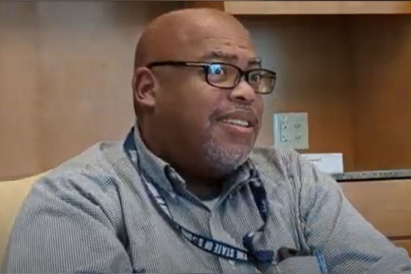 Dr. Brian Mitchell, the director of research and interpretation at the Abraham Lincoln Presidential Library and Museum, says it’s important to highlight and study Black history. Photo credit: Lane Smith