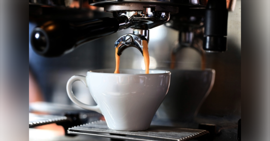 Coffee machine brewing coffee | Photo Credit: User 13027327 on Pixabay 