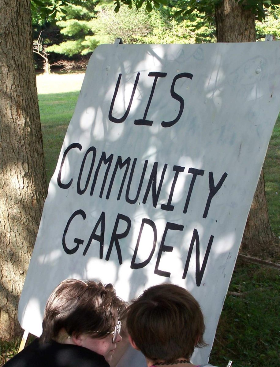 Green Thumbs and Groundhogs: UIS Community Garden Club hosts first event of semester