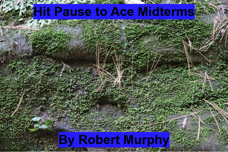 Hit pause to ace midterms