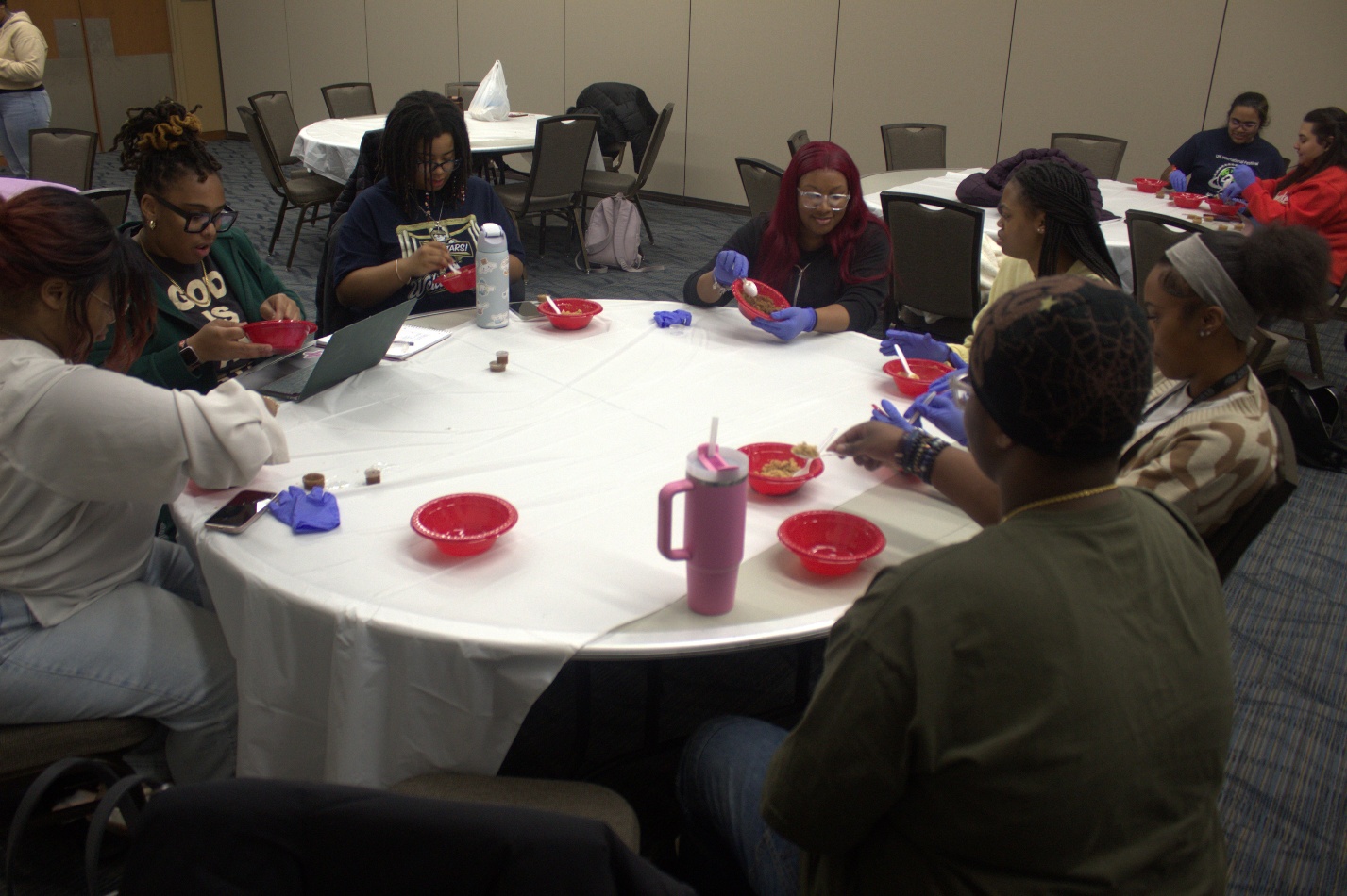 UIS Black Women of Excellence host DIY lip scrub event to highlight the role of STEM in the beauty industry